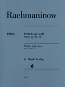 Prelude in G-sharp minor, Op. 32 No. 12 Piano Solo
