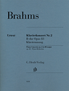 Piano Concerto No. 2 in B-flat Major, Op. 83 2 Pianos, 4 Hands