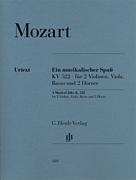 A Musical Joke K. 522 for 2 Violins, Viola, Bass and 2 Horns in F<br><br>Parts