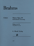 Waltzes Op. 39 Simplified Arrangement by Brahms