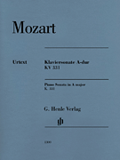 Piano Sonata in A Major K331 (300i) (with Alla Turca) Piano Solo<br><br>Revised Edition