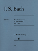 Capriccio Sopra La Lontananza, BWV 992 Edition with Fingering