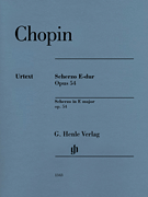 Scherzo in E Major, Op. 54 Piano