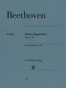 Seven Bagatelles Op. 33 Piano Solo