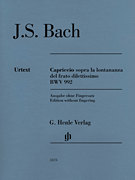 Capriccio sopra la lontananza, BWV 992 Edition Without Fingering