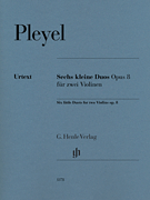 Six Little Duets, Op. 8 Two Violins