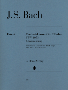 Harpsichord Concerto NO. 2 E Major BWV 1053 Urtext Edition, Piano Reduction