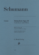 Dichterliebe, Op. 48 (Poet's Love) Medium Voice and Piano