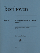 Piano Sonata No. 24 Op. 78 in F-Sharp Major Piano Solo