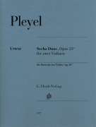Six Duets, Op. 23 for 2 Violins