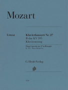 Piano Concerto No. 27 in B-Flat Major, K. 595 for 2 Pianos, 4 Hands<br><br>2 copies needed to perform