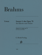 Violin Sonata No. 1 G Major, Op. 78<br><br>for Violin and Piano