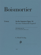 Six Sonatas Op. 14 for Two Cellos (or Bassoons)