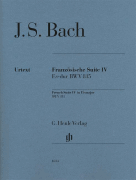 French Suite IV E-Flat Major BWV 815 Revised Edition<br><br>Piano Solo with fingerings