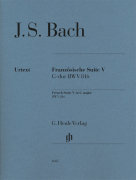 French Suite V in G Major BWV 816 Revised Edition<br><br>Piano Solo with fingerings