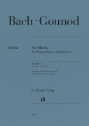 Ave Maria (Johann Sebastian Bach) Version for Medium Male Voice and Piano