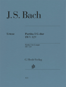 Partita No. 5 G Major BWV 829<br><br>Piano Solo with fingering