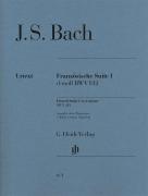 French Suite I in D Minor BWV 812 Revised Edition<br><br>Piano Solo Without Fingerings