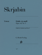 Etude C sharp Minor Op. 42 No. 5 Piano Solo