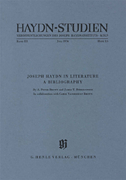 Joseph Haydn in Literature – A Bibliography Haydn Studies Volume III, No. 3/ 4<br><br>Paperbound