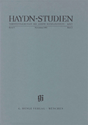 November 1983 Haydn Studies Volume V, No. 2<br><br>Paperbound