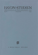 November 1994 Haydn Studies Volume VI, No. 4<br><br>Paperbound