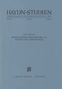 Joseph Haydns Sinfonien bis 1774 Haydn Studies Volume VII, No. 1/ 2<br><br>Paperbound
