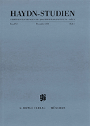 Haydn Studien Series – Series II, Volume 1, December 2014