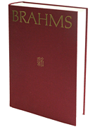 Johannes Brahms Thematic Bibliography<br><br>Clothbound