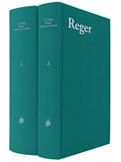 Chronological Thematic Catalog of the Works of Max Reger and Their Sources Clothbound, 2 volumes in a slipcase