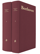 Beethoven Werkverzeichnis (Thematic-Bibliographical Catalogue of Works) 2 Hardcover Volumes