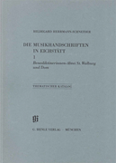 Benediktinerinnen-Abtei St. Wallburg und Dom Catalogues of Music Collections in Bavaria Vol.11, No.1<br><br>Paperbound