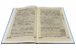 Concerto for Piano and Orchestra Op. 42 Facsimile of the Autograph, Clothbound
