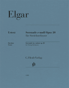 Serenade In E Minor, Op. 20 for String Orchestra<br><br>Full Score
