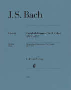 Harpsichord Concerto No. 2 E Major BWV 1053 Conductor's Score