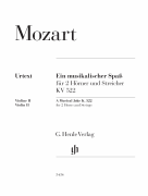 A Musical Joke K. 522 for 2 Horns in F and Strings<br><br>Violin 2 Part