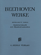 Chamber Music with Winds Beethoven Complete Edition, Abteilung VI, Vol. 1<br><br>Paperback