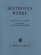 Festspiele von 1812 Und 1822 Beethoven Complete Edition with Critical Report, Series 9, Vol. 8<br><br>Paperbound