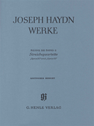 String Quartets, Op. 20 and Op. 33 Haydn Complete Edition, Series XII, Vol. 3<br><br>Paperbound Score