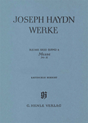 Mass No. 11 (the Creation Mass) Haydn Complete Edition, Series XXIII, Vol. 4<br><br>Paperbound Score