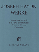 La Vera Costanza – Dramma Giocoso per Musica Haydn Complete Edition, Series XXV, Vol. 8<br><br>Paperbound