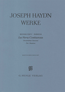 La Vera Costanza – Dramma Giocoso per Musica Haydn Complete Edition, Series XXV, Vol. 8<br><br>Paperbound