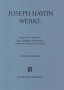 La Fedeltà Premiata – Dramma Pastorale Giocoso, 2nd part Haydn Complete Edition, Series XXV, Vol. 10<br><br>Paperbound