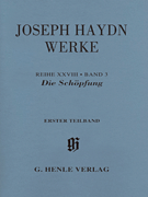 The Creation, Hob. XXI:2 Haydn Complete Edition, Series 28, Vol. 3<br><br>1st Part Paperbound Score
