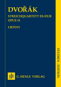 String Quartet in E-flat Major, Op. 51 Study Score