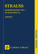 Horn Concerto No. 1 in E-Flat Major, Op. 11 Hornkonzert Nr. 1 Es-Dur Opus 11<br><br>Study Score