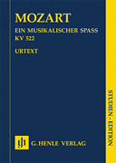 Ein Musikalischer Spass [A Musical Joke] K. 522 for 2 Violins, Viola, Basso and 2 Horns in F<br><br>Study Score