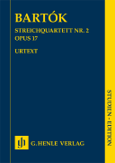 String Quartet No. 2 Op. 17 Study Score