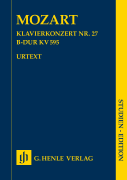 Piano Concerto No. 27 B-Flat Major K. 595 Orchestra<br><br>Study Score