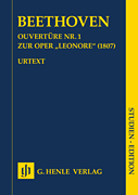 Overture No. 1 for the Opera “Leonore” (1807)<br><br>Study Score
